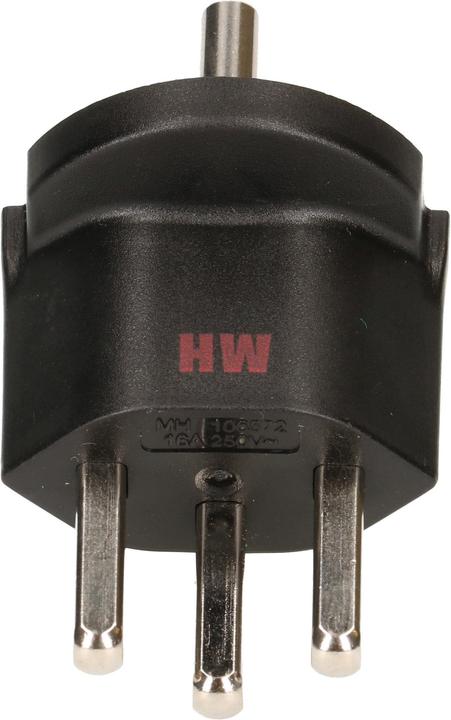Produktbild Max Hauri Fixadapter Kupplung Schuko (Typ 23, CEE 7/7)