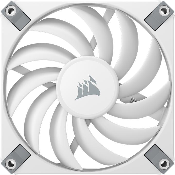 Produktbild Corsair AFS Series, AF120 SLIM WHITE, 120mmx15mm Fluid Dynamic Fan, Single Pack (120 mm, 1x)