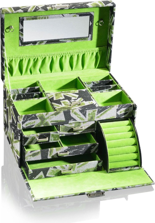 Produktbild Juwelendieb Schmuckkästchen Mia XXL - Grün