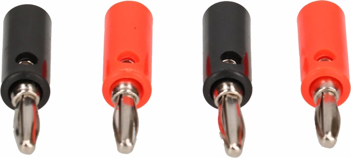 Produktbild Max Hauri Bananenstecker 4mm assortiert, 4 Stück