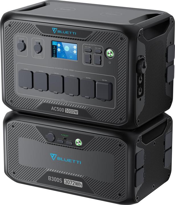 Produktbild Bluetti Portable Station AC500+B300S (3072 Wh, 86.30 kg)