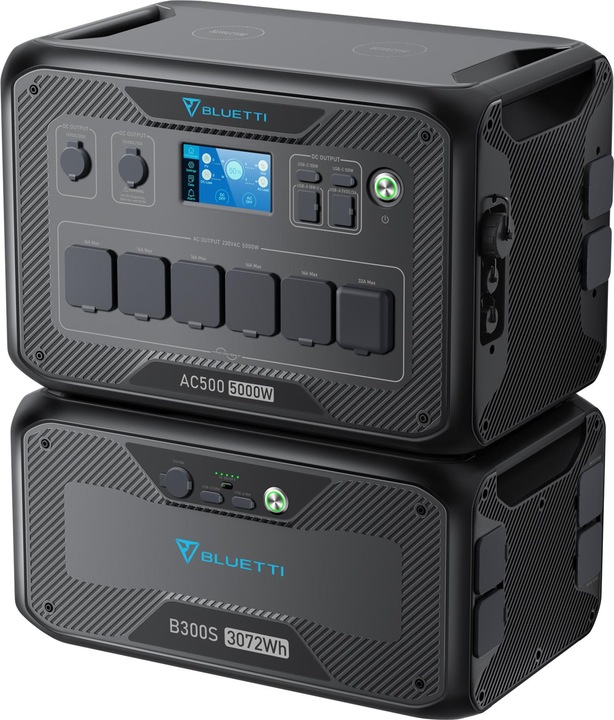 Bluetti Portable Station AC500+B300S (3072 Wh, 86.30 kg)