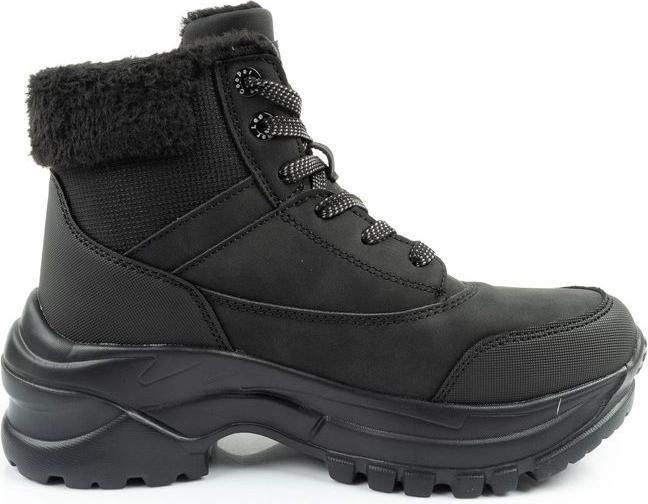 Image du produit Lee Cooper schwarze Damen-Winter-Trekkingschuhe (41)