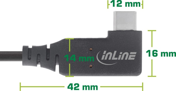 Produktbild InLine USB4 Kabel (0.50 m, USB 4.0)