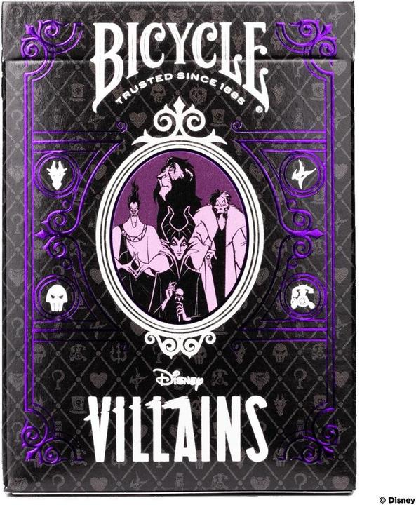 Produktbild Bicycle Disney - Purple Villains (Deutsch, Englisch, 2 - 10 Spieler)