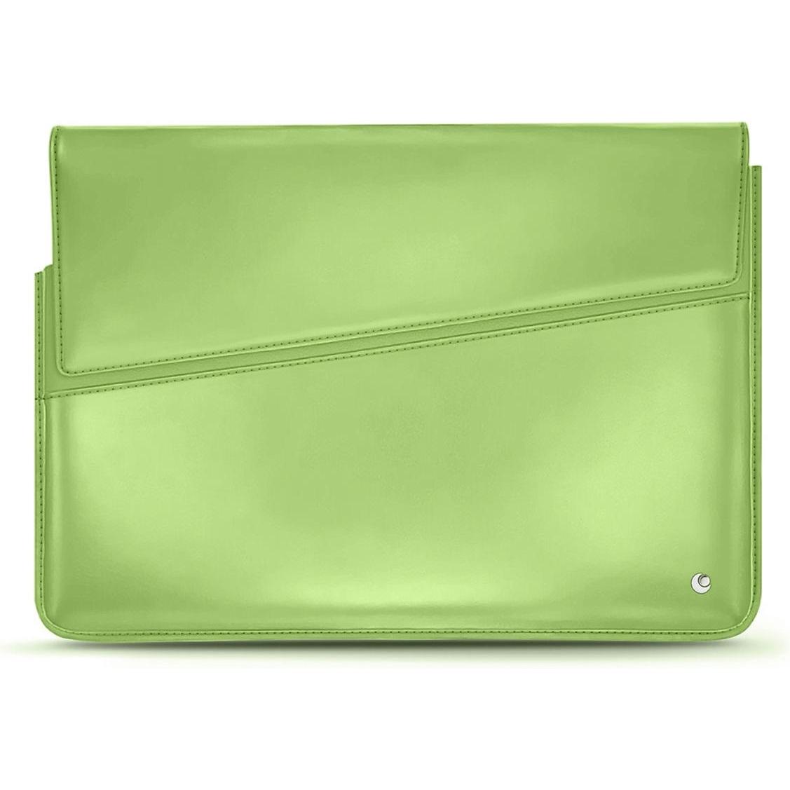 Noreve Lederhülle, Notebooktasche, Grün