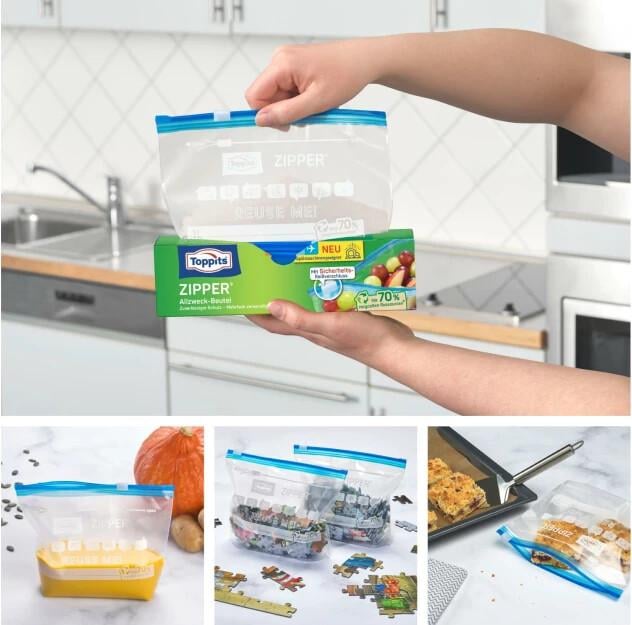 Actual product image Toppits Zipper (12 x)