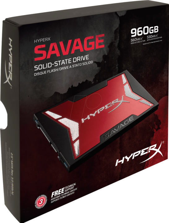 Productafbeelding HyperX Wilde (960 GB, 2.5")