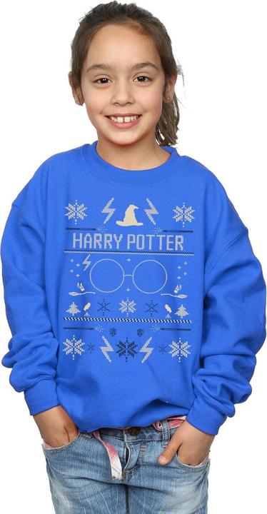 Image du produit - Sweat CHRISTMAS PATTERN - Fille (152, 158)