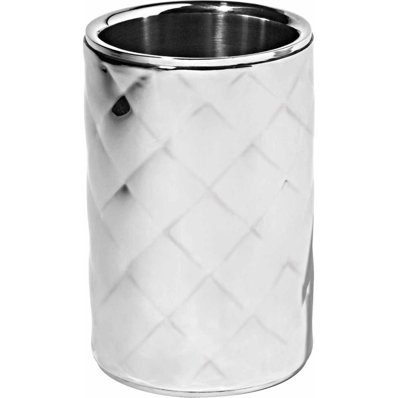 Alessi Mateglace, Flaschenkühler, Silber