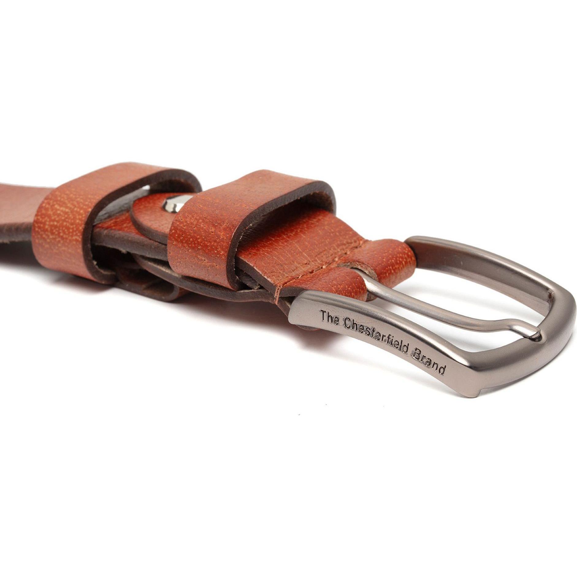 Thumbnail - The Chesterfield Brand, Herren, Gürtel, Morrison Gürtel Leder, Braun, (115)