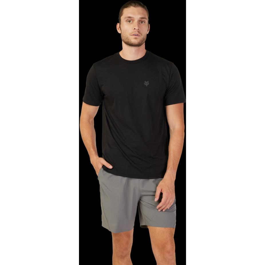 Thumbnail - Fox, Herren, Sportshirt, Tee 24 Forums Ss Tech Blk (S), Schwarz, S