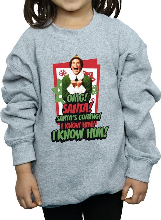 Produktbild Elf OMG Santa Sweatshirt Mädchen (116)