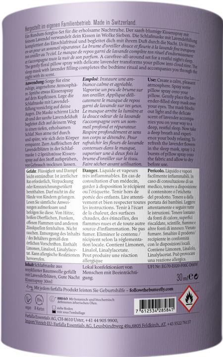 Actual product image Farfalla Duftset Aroma Lavender Nights (30 ml)