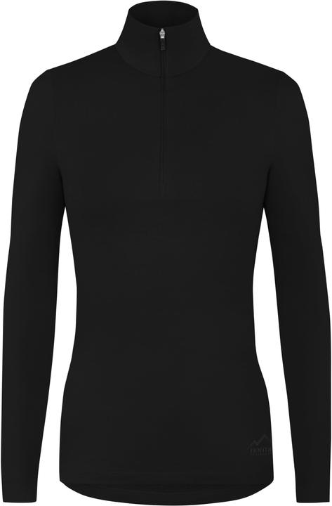 Actual product image Normani Damen Merino Langarm mit 1/4 Zipper „Launceston“ - 9669 (M)