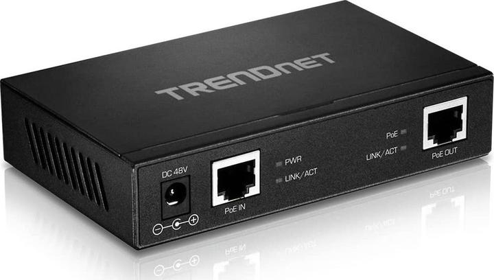 Produktbild Trendnet TPE-E110 Gigabit PoE+ Repeater Amplifier (2 Ports)