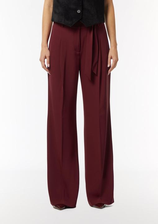 Actual product image Comma Hose Wide-Leg-Hose mit Bindegürtel (42)