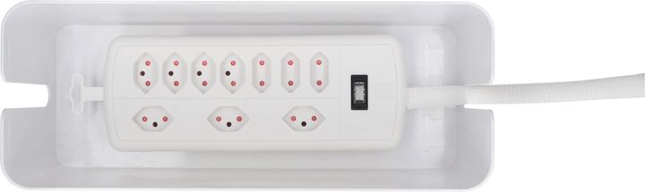 Produktbild Max Hauri Cable Home Kabelmanagement Set: Box gross + Power-Station + selbstschliessende Kabelummantelung