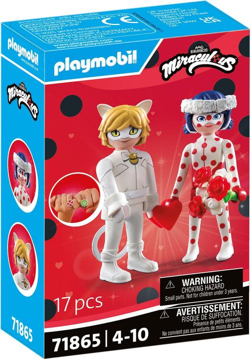Actual product image Playmobil 71865 Miraculous: Ladybugs & Cat Noir's wedding dream (71865, Playmobil Miraculous)