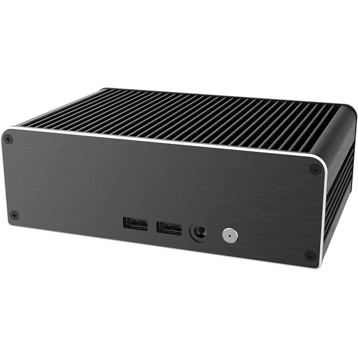 Akasa Custodia Newton CWS per Intel NUC, raffreddamento passivo - nero, Case PC, Nero