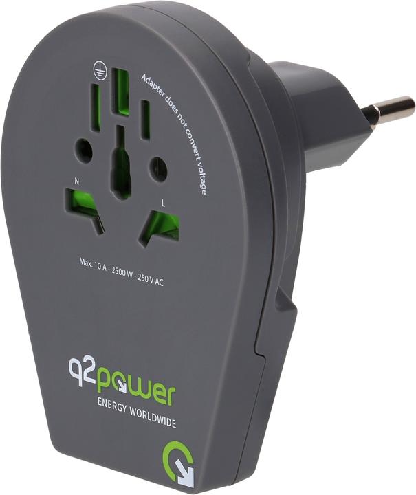 Produktbild Q2 Power Reiseadapter