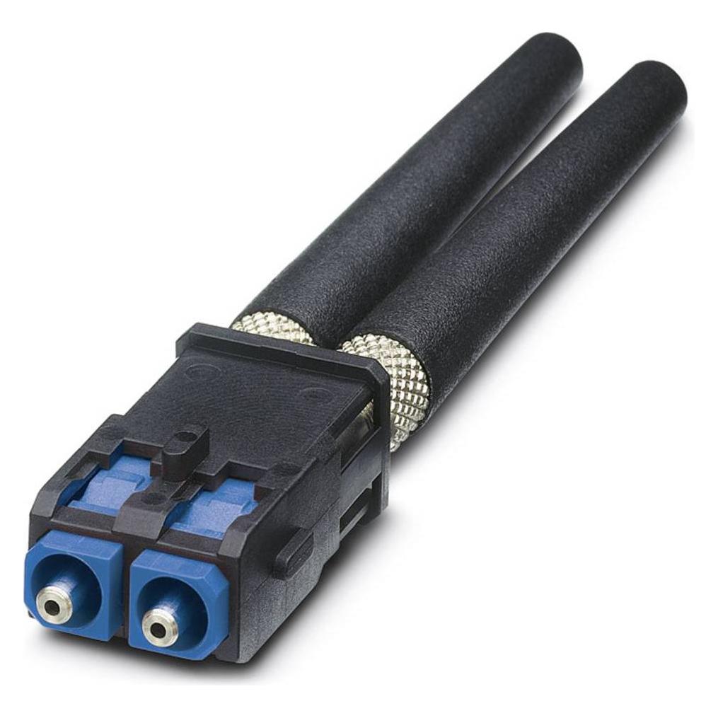 Phoenix Contact Phoenix VS-SCRJ-POF-FA-IP20 SC-RJ Zwarte Draadconnector, Kabels + Stekkers, Zwart
