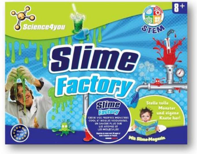 Actual product image Science4you Slime Factory