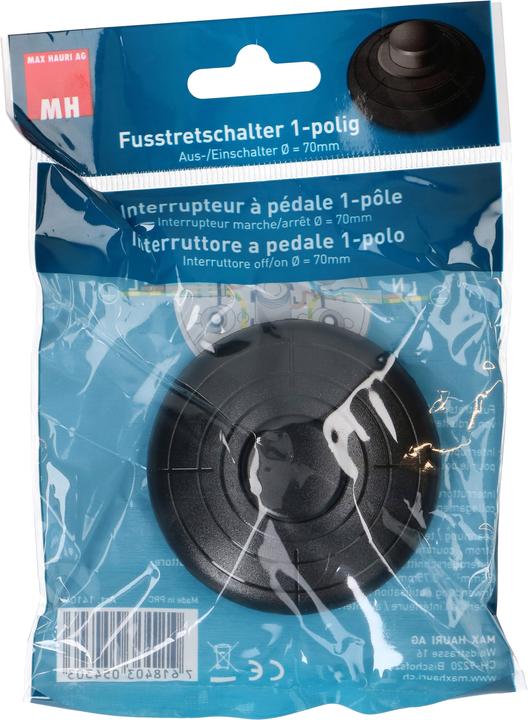 Produktbild Max Hauri Fusstretschalter
