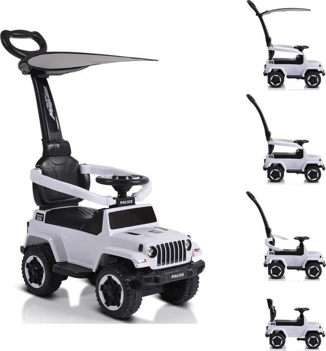 Produktbild Moni Kinder Rutschauto Police