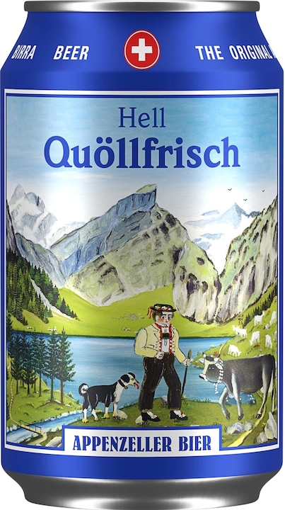 Produktbild Appenzeller Bier Quöllfrisch Lager (24 x 33 cl)