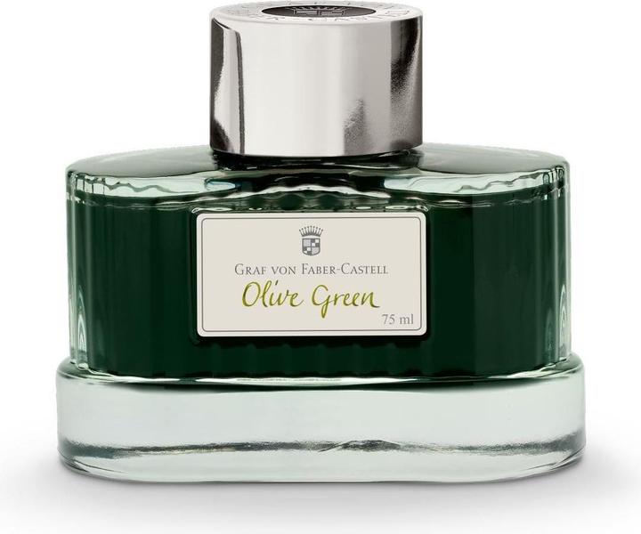 Produktbild Faber-Castell Tintenglas Olive Green 75ml (Grün, 1 Stk.)