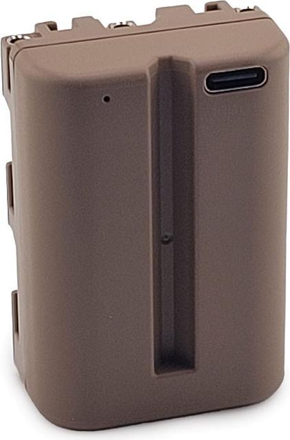 Actual product image Acconic Battery with USB-C input for Sony NP-FM500H Alpha 57 65 77 99 DSLRA100 DSLR-A100 DSLRA100H DSLR-A200 (Rechargeable battery)