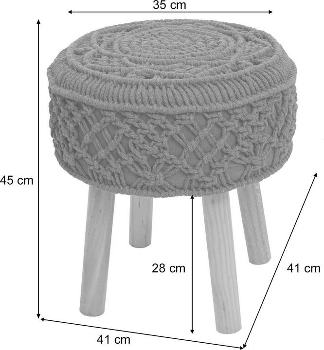 Produktbild Swisshandel24 Strickhocker