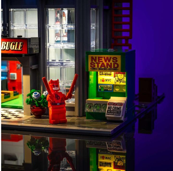 Produktbild Light my bricks LMB 2.0 LED Licht Set für LEGO® 76178 Daily Bugle