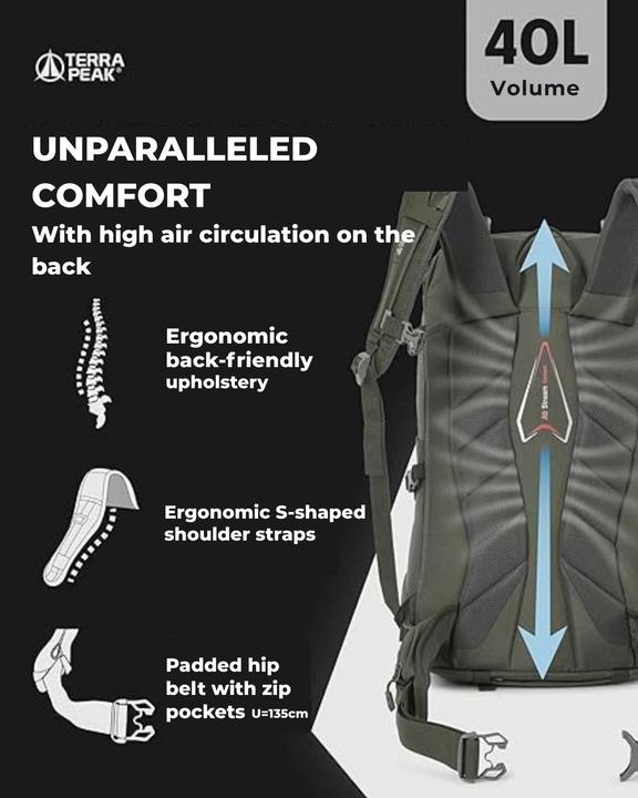 Actual product image Terra Peak Flex (40 l)