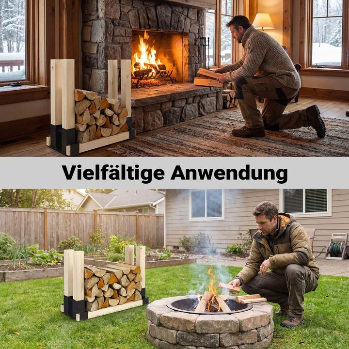 Actual product image Wiltec Holzstapelhilfe
