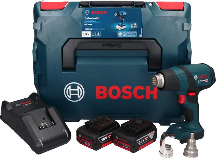 Image du produit Bosch Professional Bosch GHG 18V-50 Professional Pistolet à air chaud sans fil 18 V 300° C / 500° C + 2x batterie 5,0