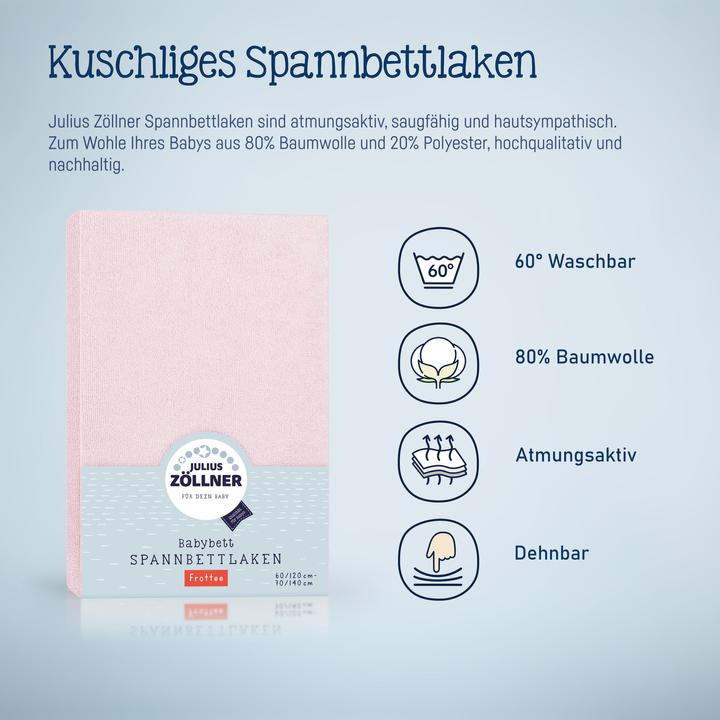 Image du produit Julius Zöllner Tissu éponge (70 x 140 cm)