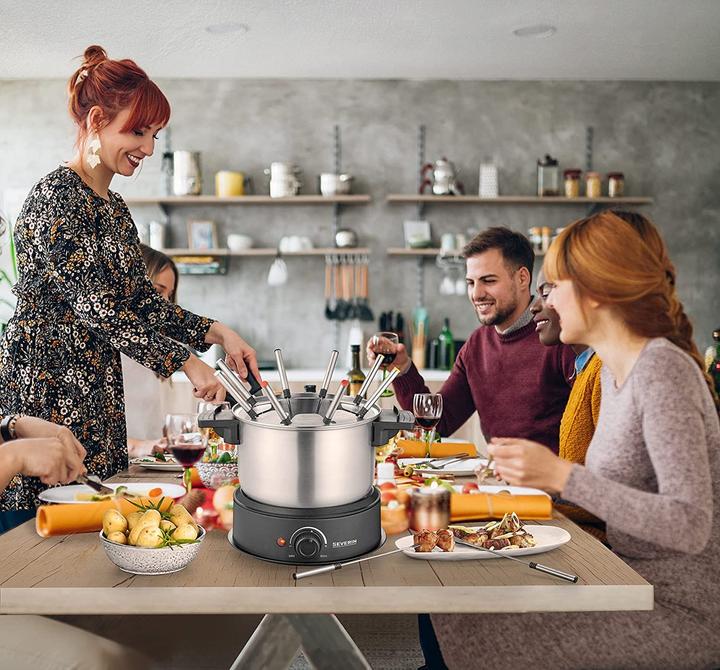 Immagine prodotto Severin FO 2470 (Fondue al cioccolato, Fondue Chinoise, Fonduta Bourguignonne, Fondue di formaggio)