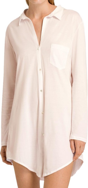Immagine prodotto Hanro Camicia da notte Cotton Deluxe - 90 cm di lunghezza - manica lunga (M)