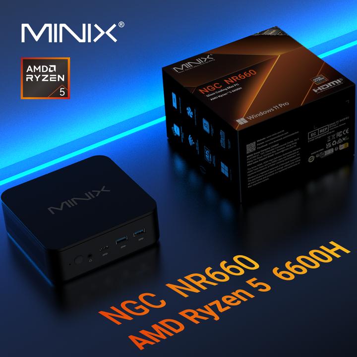 Actual product image Minix NR660 (AMD Ryzen 5 6600H, 16 GB, 512 GB)