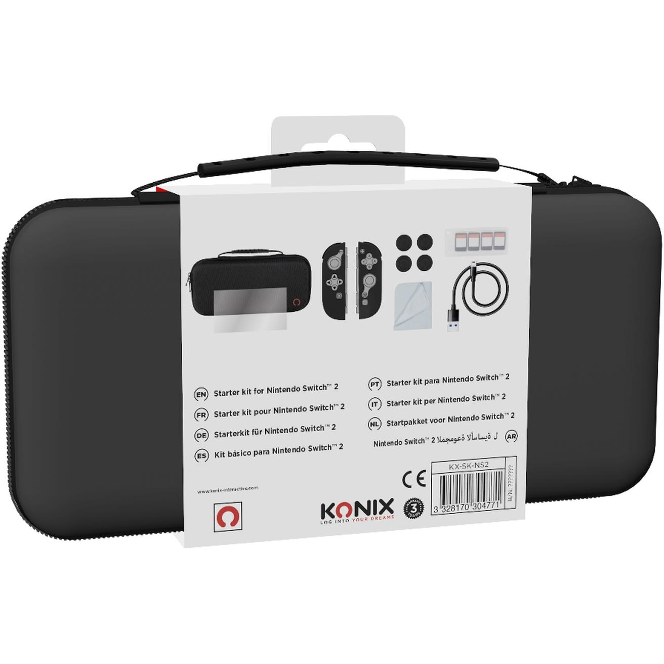 Konix Multicolore/Nero 61889000095 (Switch, Switch Oled), Altri Accessori Gaming,