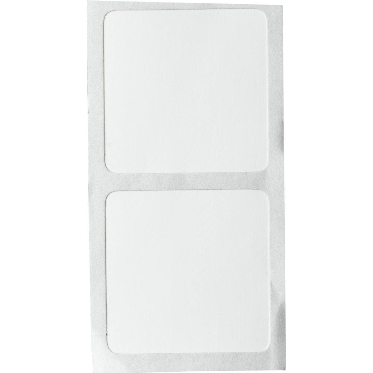 Thumbnail - Brady, Etiketten, J20-179-7425J, Polypropylen, Weiss, matt, 25.40 x 25.40 mm, permanent (1500 Etik)