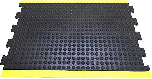 Produktbild Coba Europe BubbleMat BLK/YEL 0.9m x 1.2m INTLK End (120 x 90 cm)