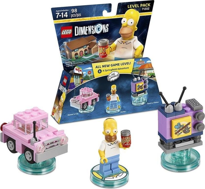 Image du produit LEGO The Simpsons Level Pack (71202, LEGO Dimensions)