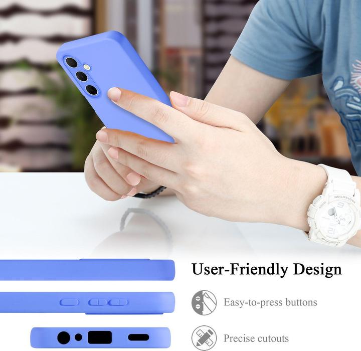 Image du produit Cadorabo Housse pour Samsung Galaxy A35 TPU avec protection liquide en silicone (Samsung Galaxy A35)