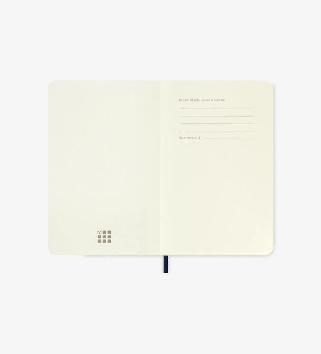 Actual product image Moleskine Notebook (A6, Lined, Soft cover)