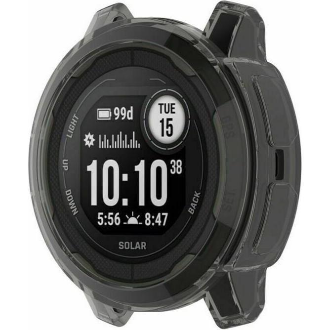 Thumbnail - Strap-it TPU Hülle (Silikon, Instinct), Uhrenarmband, Schwarz