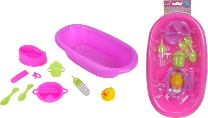 Produktbild Simba NBB Puppenbadewanne, 2-sort.