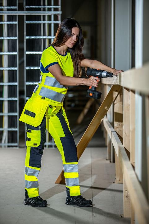 Produktbild Projob Damen T-Shirt EN ISO 20471 Kl. 2 (L)